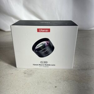 ULANZI CL-003 Phone Macro Lens, HD 75mm Phone Camera Lens for 17mm Thread, Co...